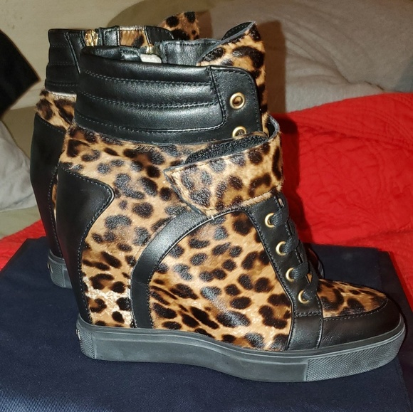 Le Silla leopard high tops - Picture 2 of 7